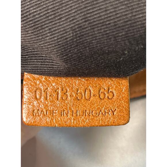 Chloé Ethel Medium Tote in Cognac Leather Gold Hardware Two Way Crossbody Strap - Picture 6 of 13